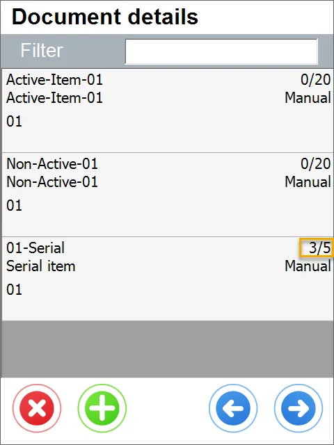 Partial Return