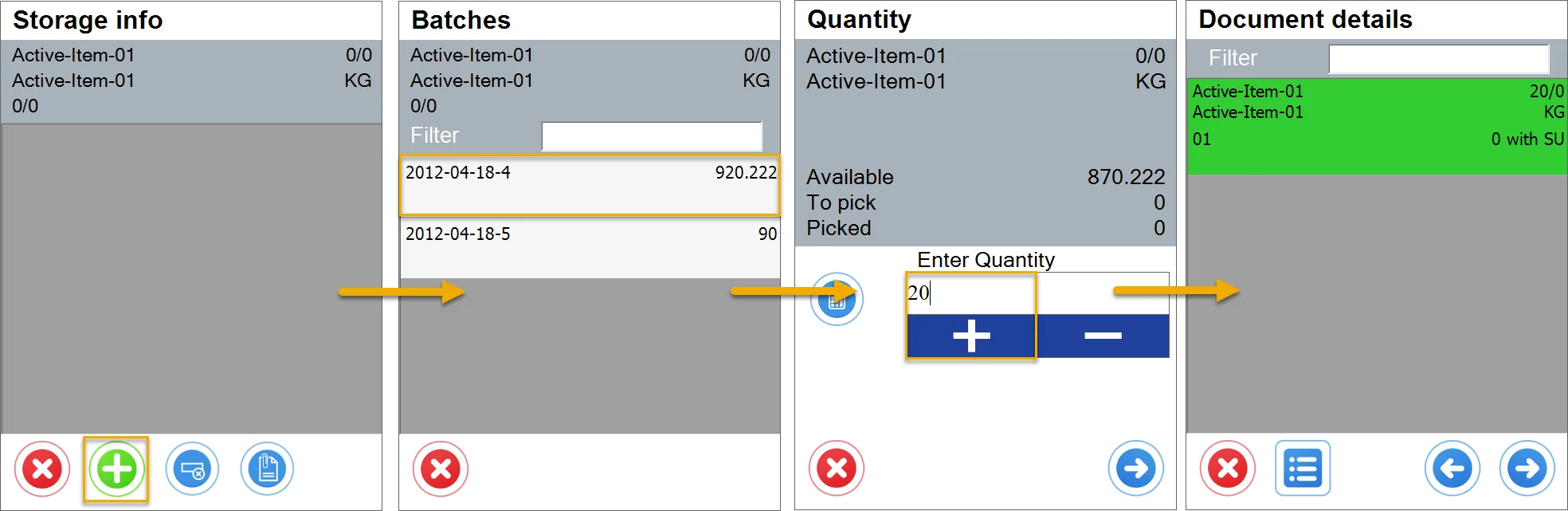 Storage Info