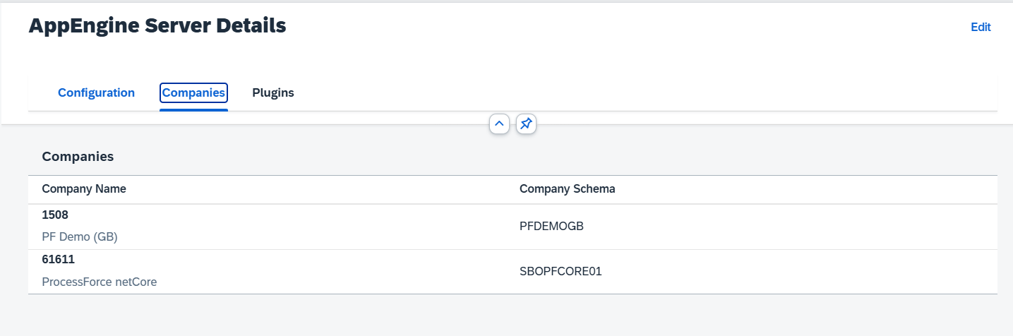 AE Instances Companies