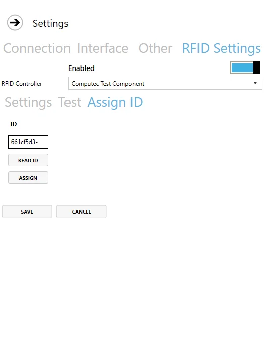 RFID Assign Filled