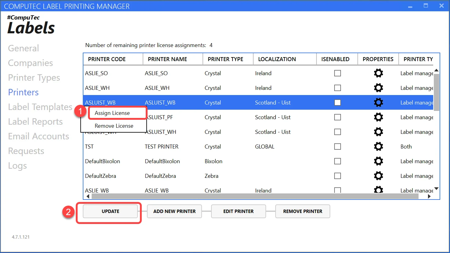 Assign License