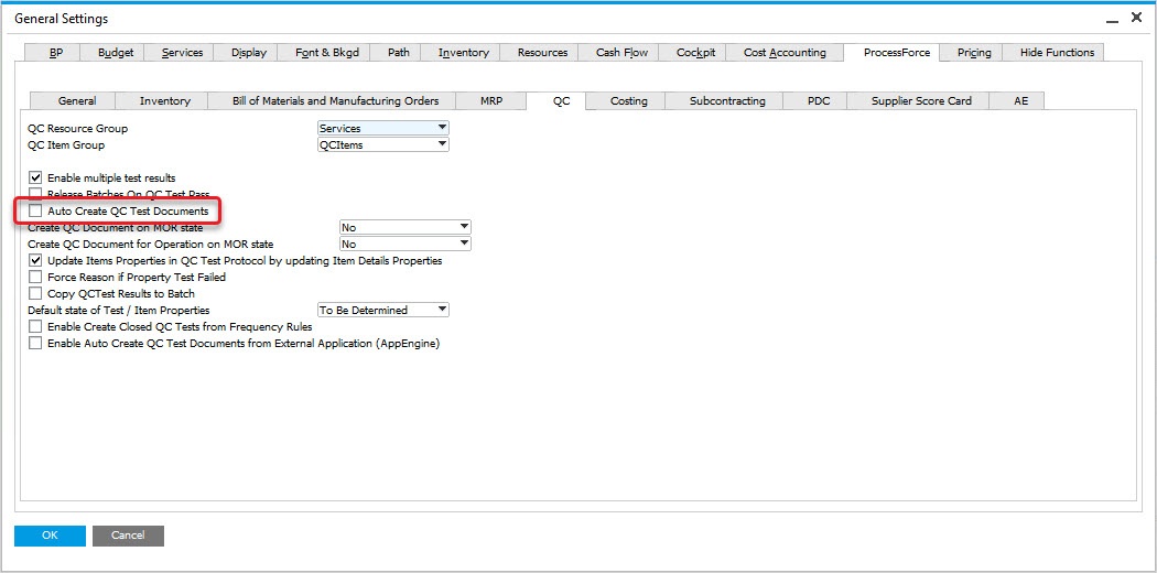 Automatic Creation of Quality Control Documents