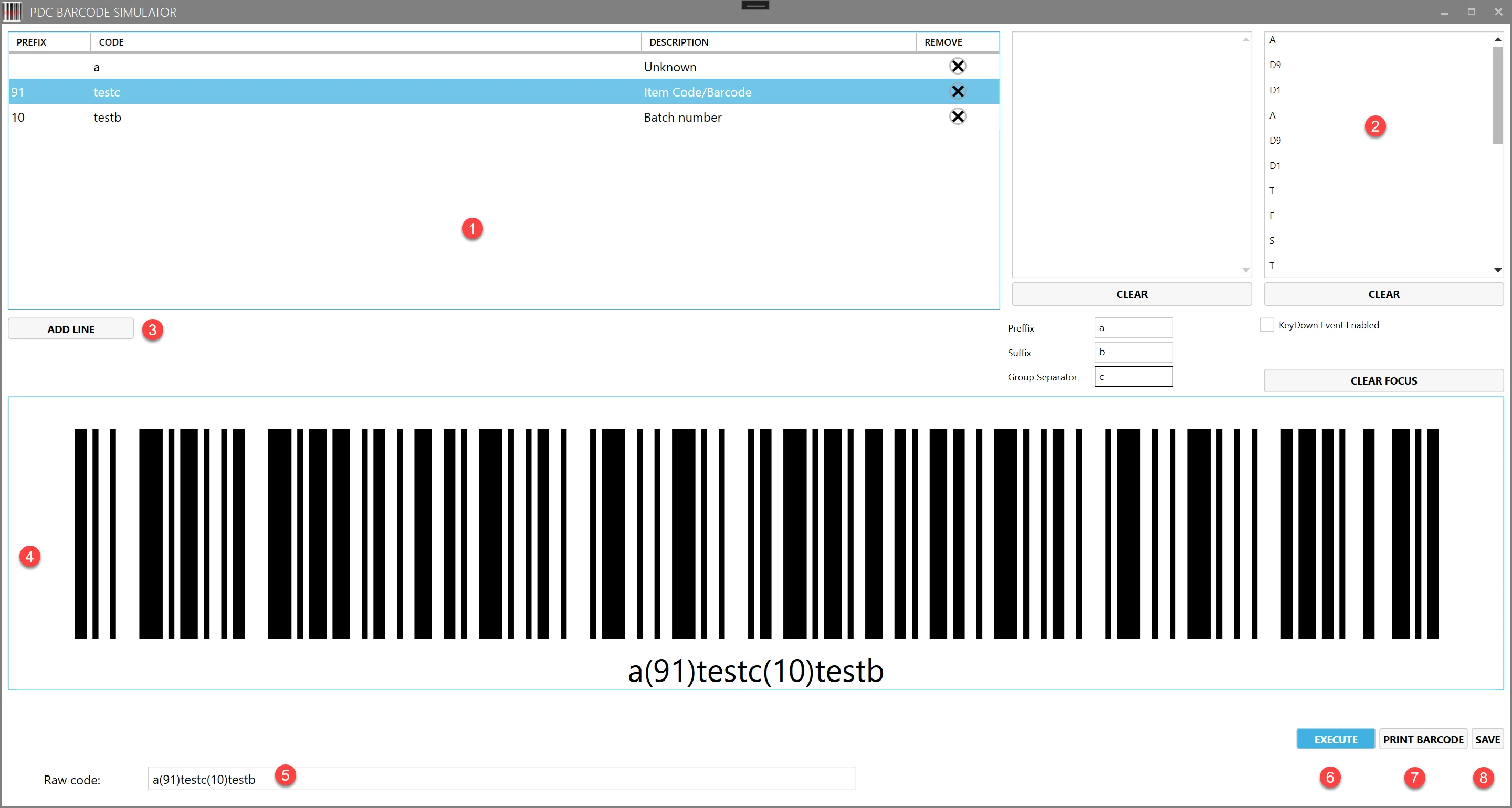 Barcode Simulator