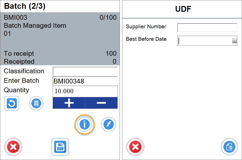 Batch UDF