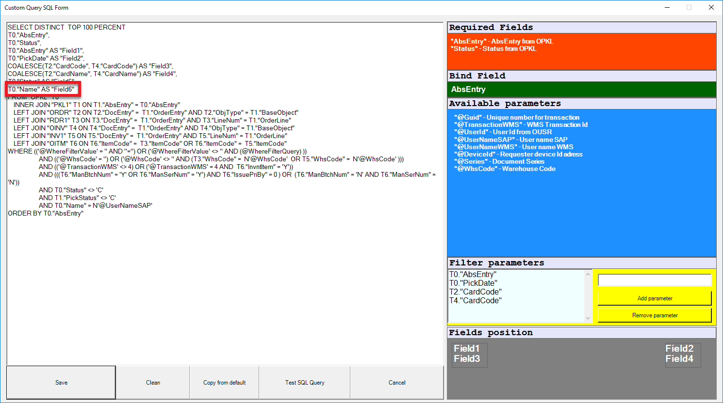 Batch Serial Info