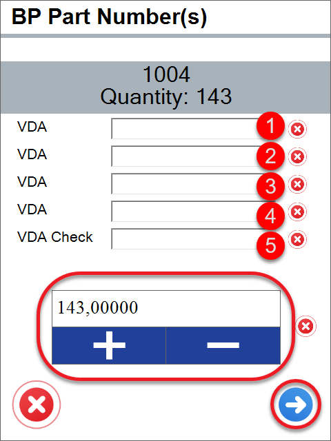 Check Quantity