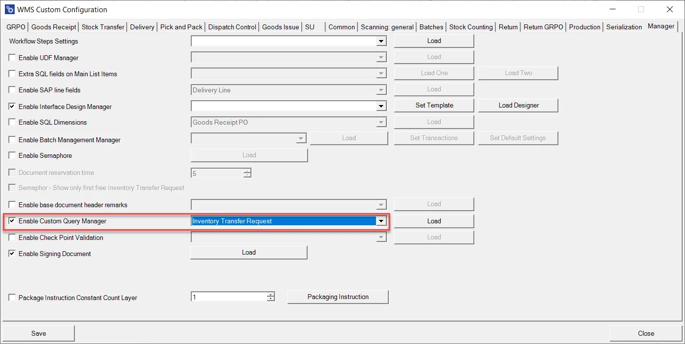 Custom Configuration