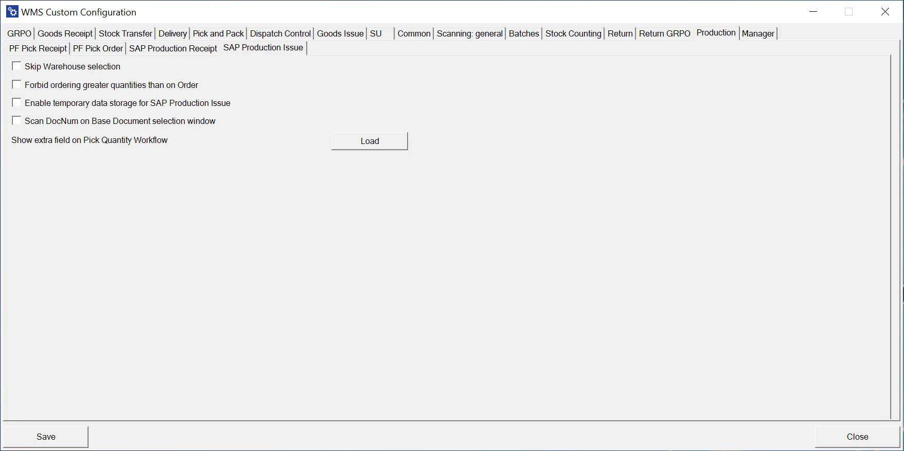 SAP Production Issue