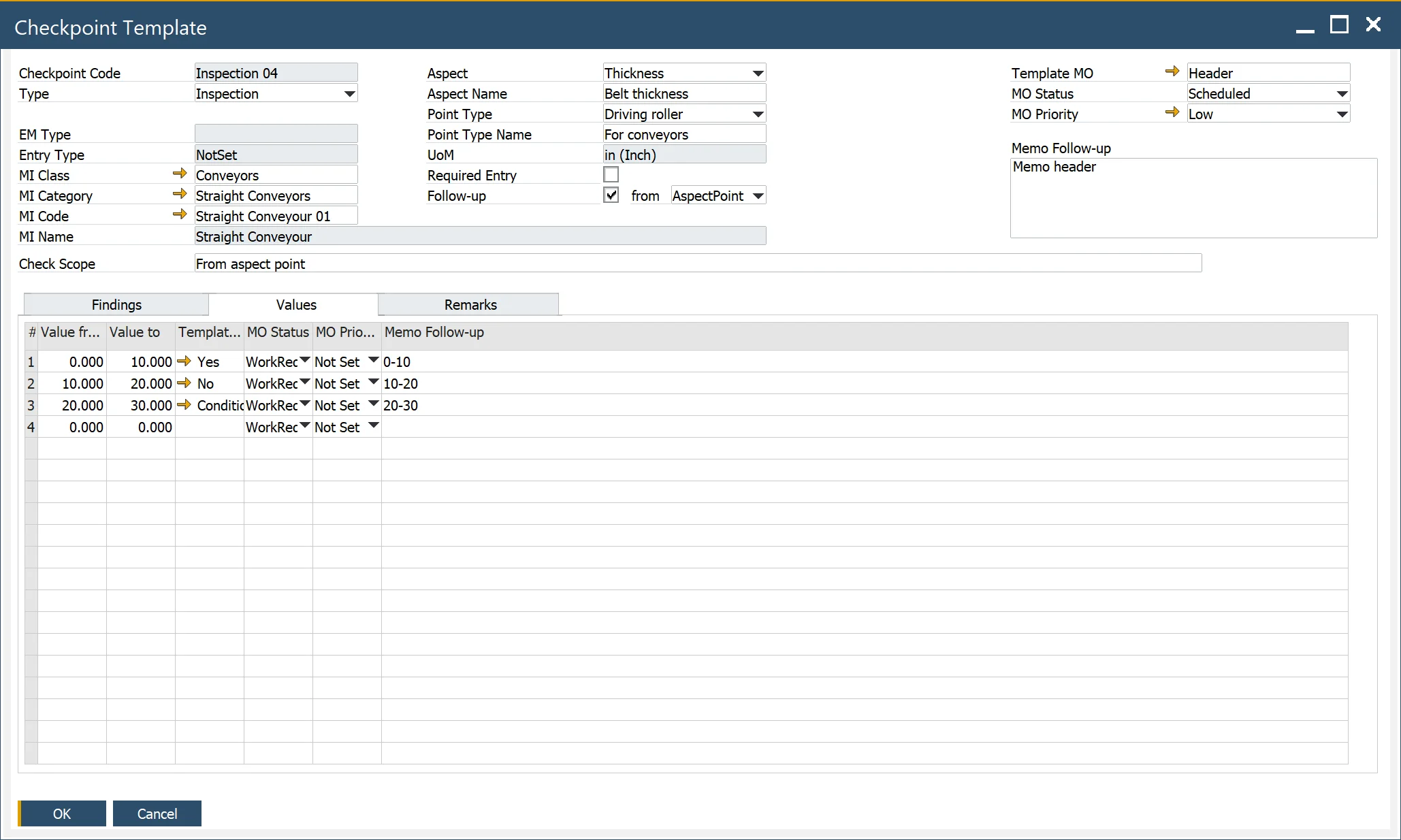 Checkpoint Template