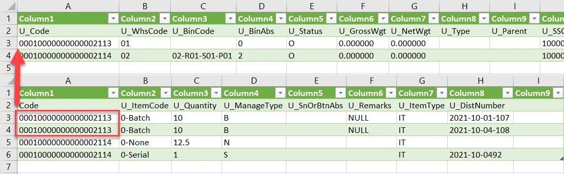 Columns