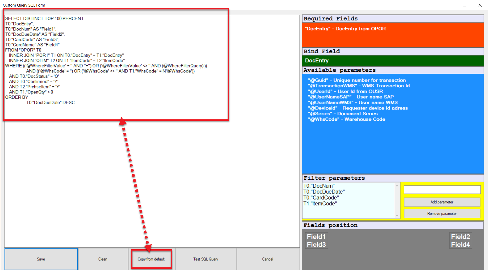 Create Own Query