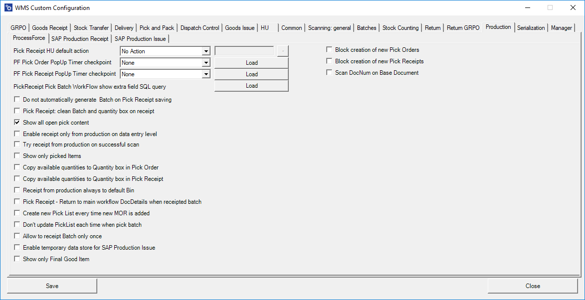 Custom Configuration