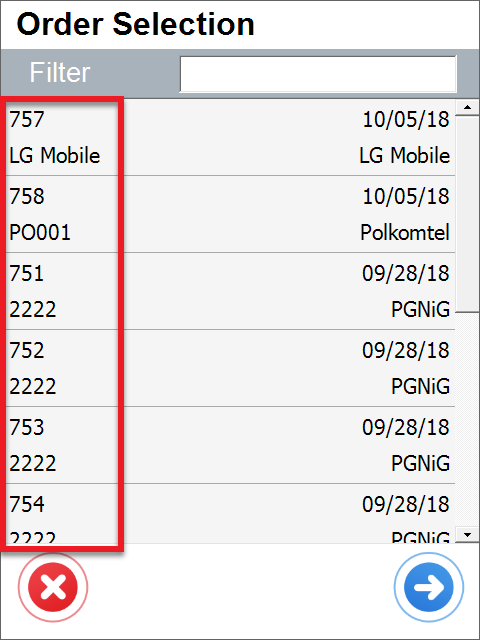 Batch Serial Info Default Query