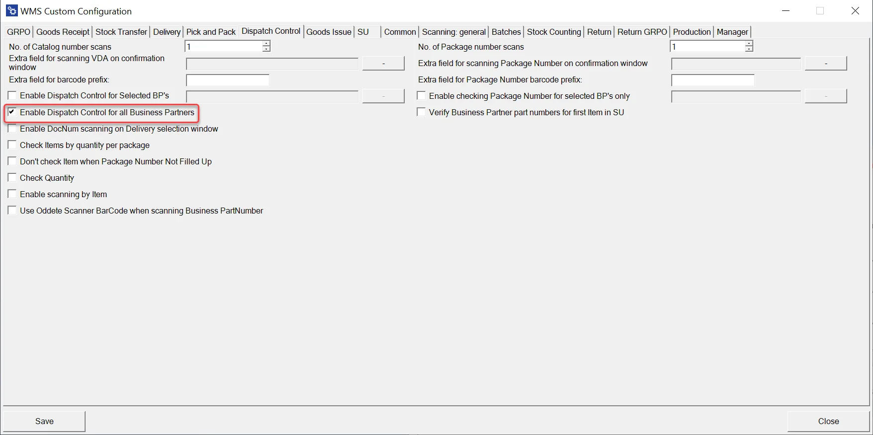 Custom Configuration