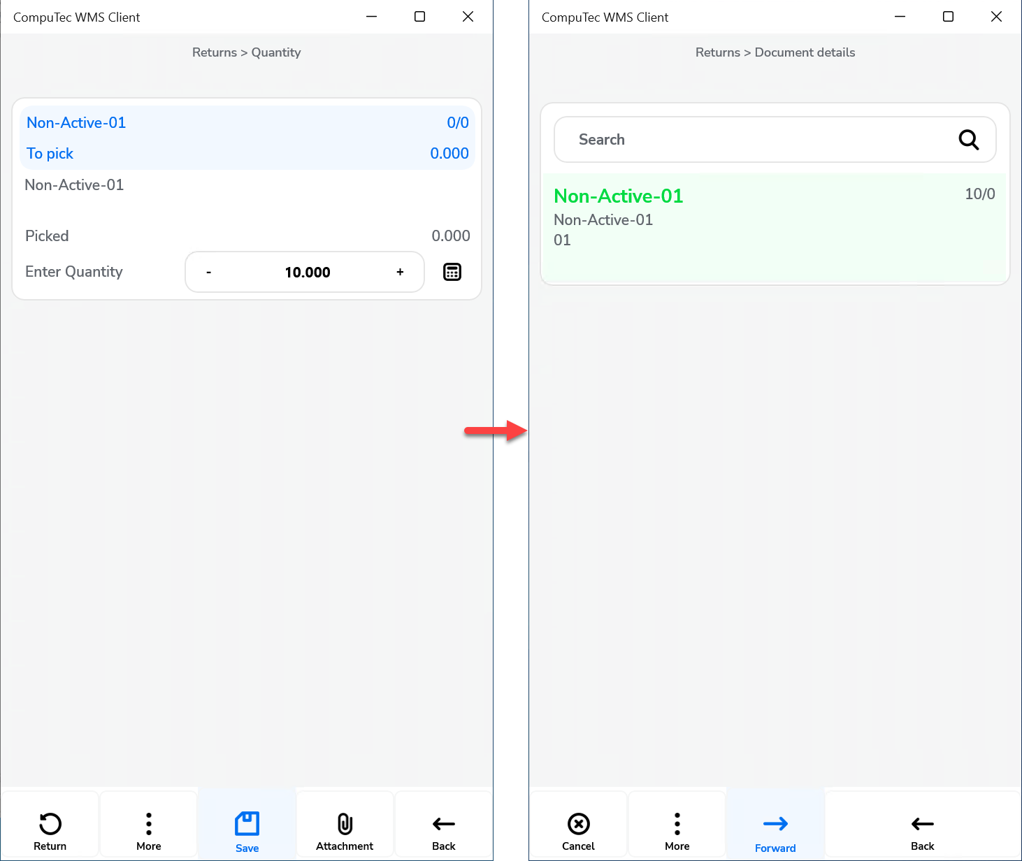 Document Details Workflow