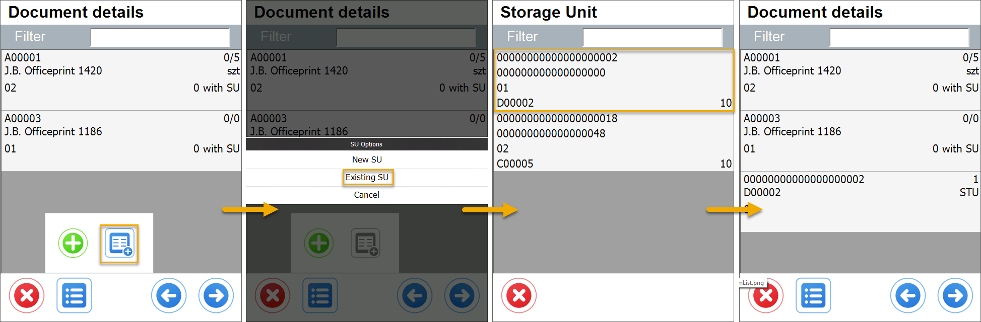 Adding a Storage Unit