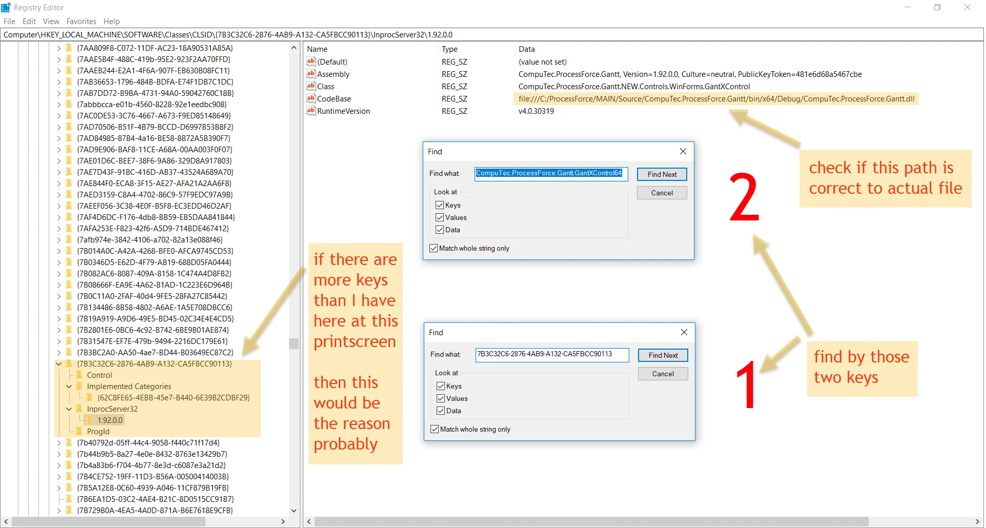 Gantt Chart Error