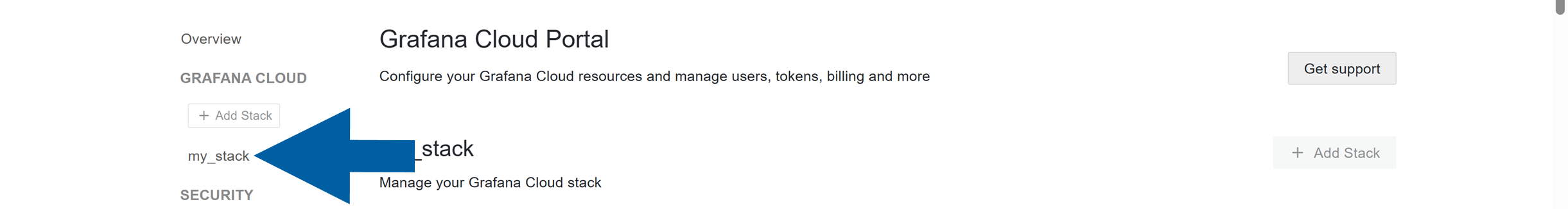 add a service account button