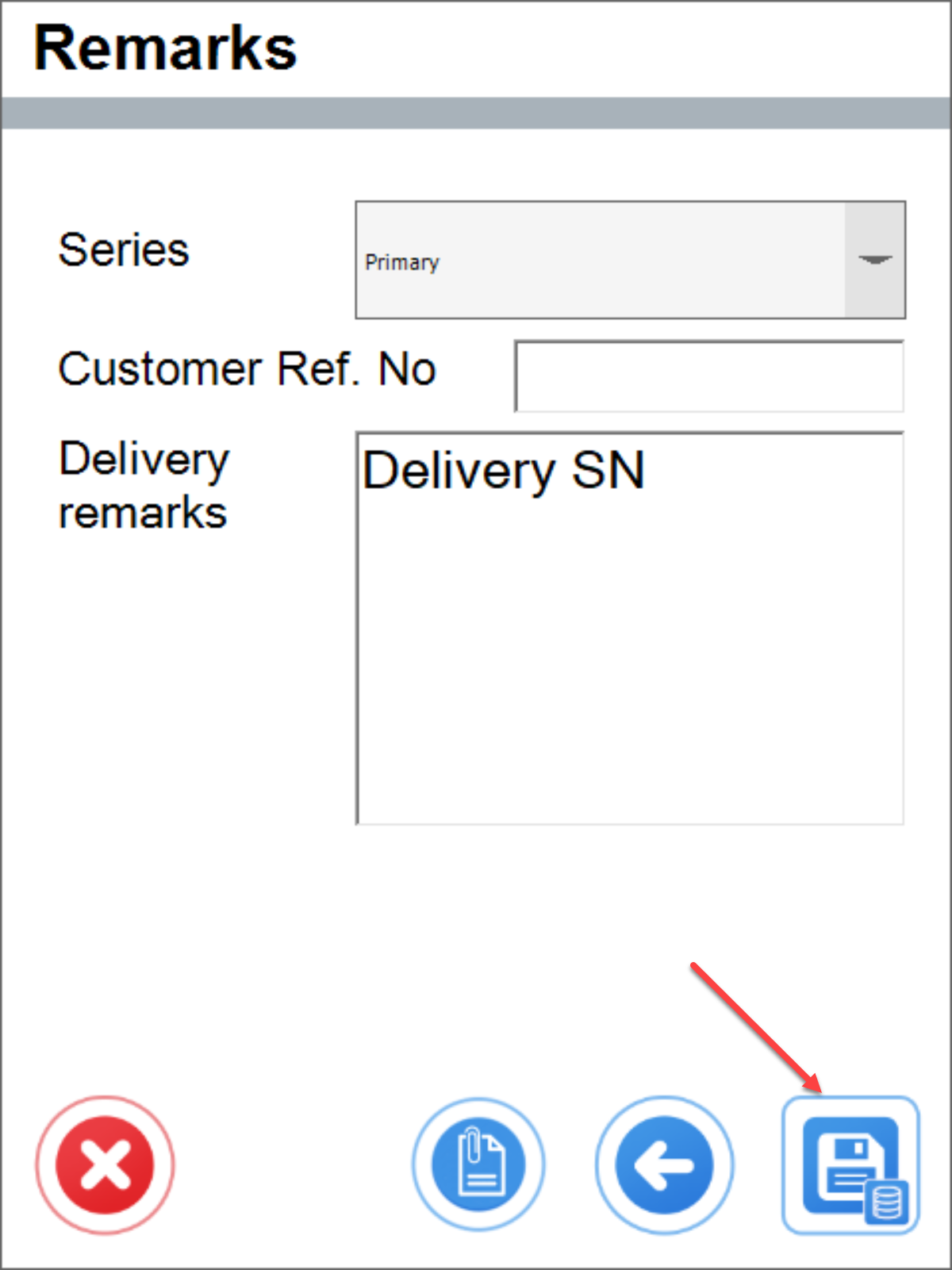 Clustering - Delivery Document Confirmation