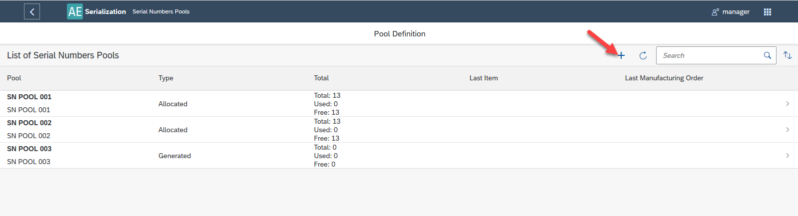 Serialization - Fields Description