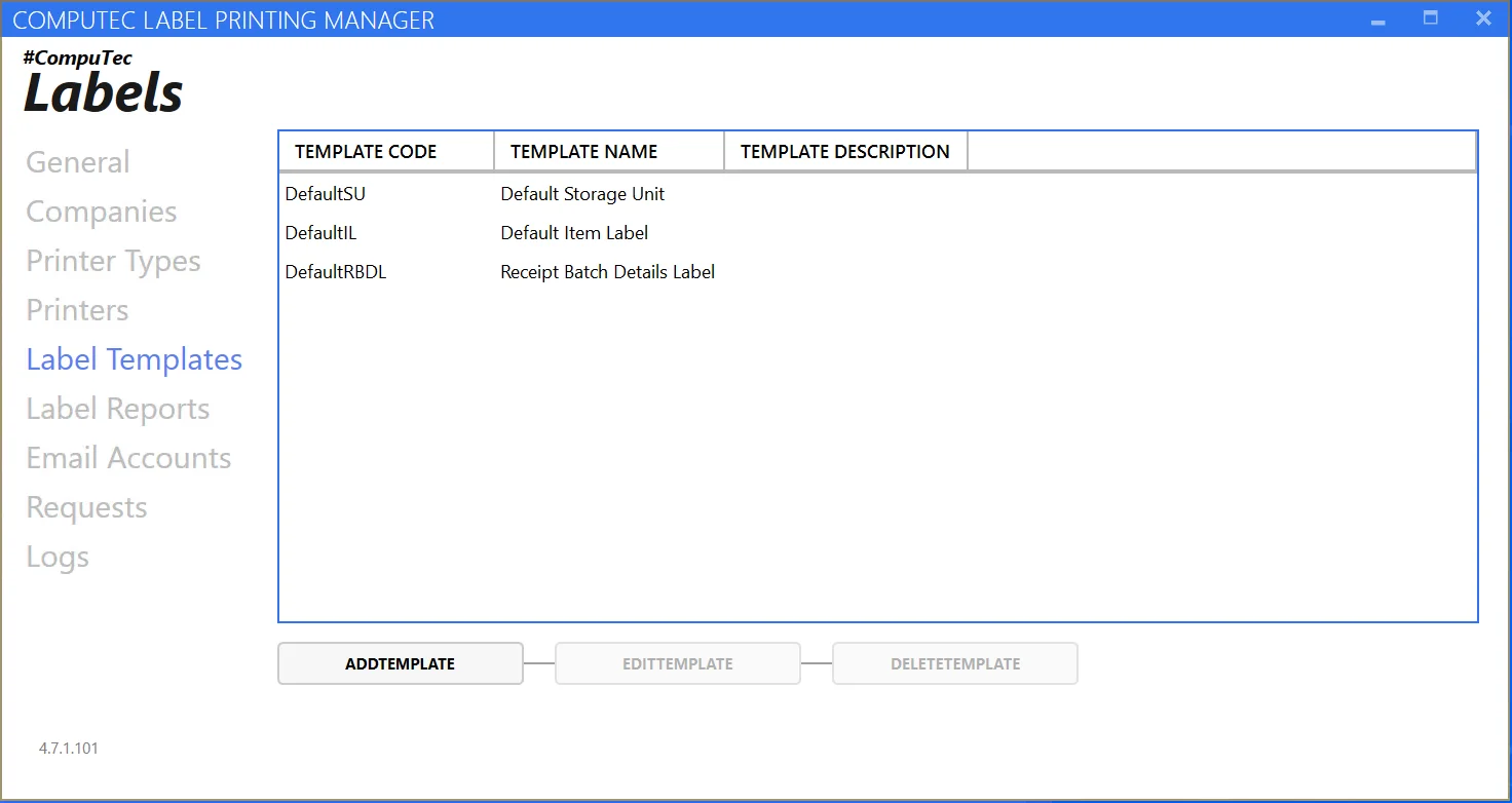 Label Templates