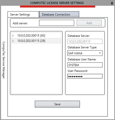 Multiple databases