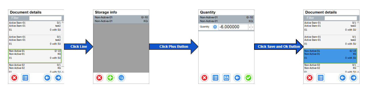 Enable Negative Quantities