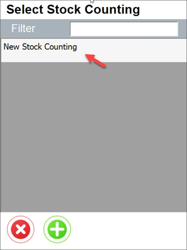 Select Stock Counting