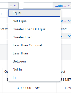 Number Filter