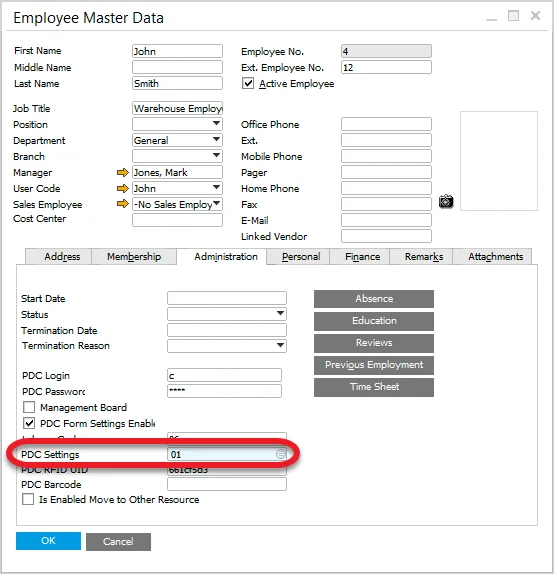 Assign Settings