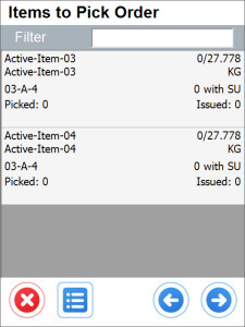 PF Pick Order