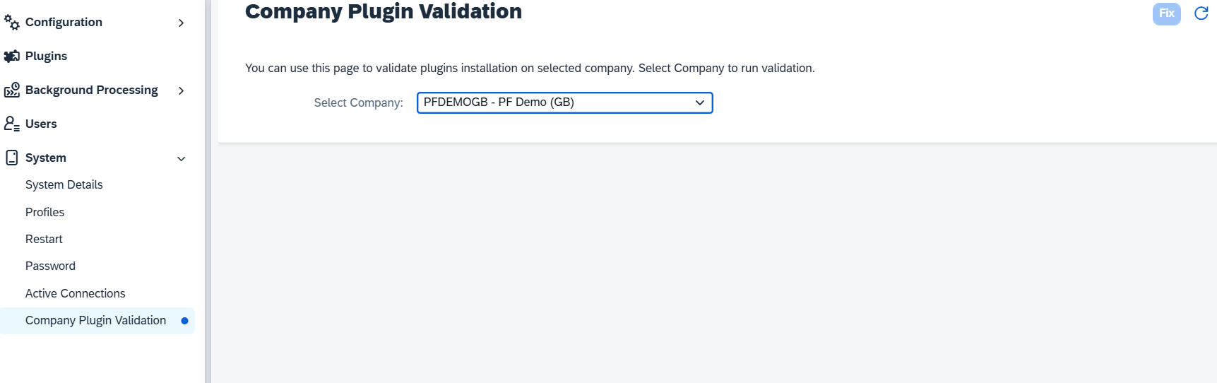 Plugin Validation