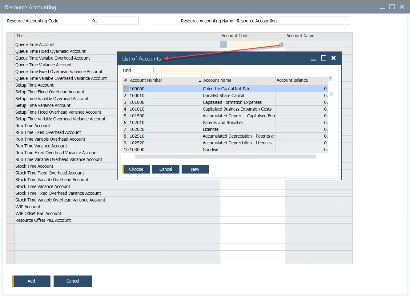 Resource Accounting