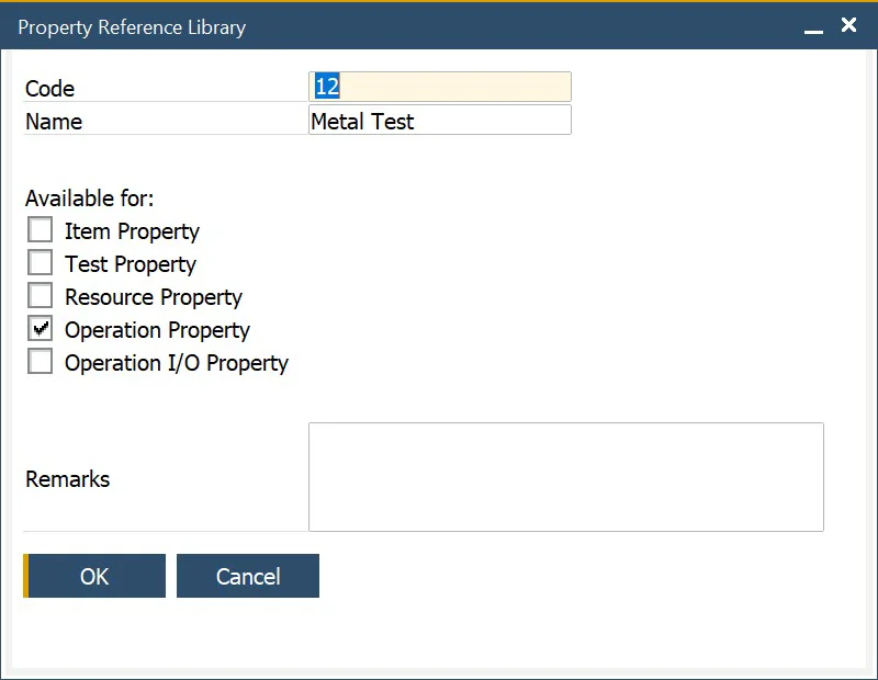 Resource Property Reference Library