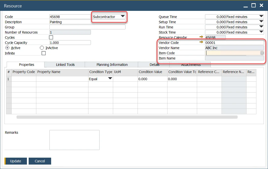 Resource Subcontracting