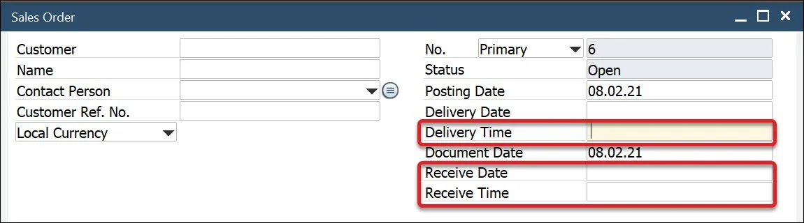 ProcessForce Fields