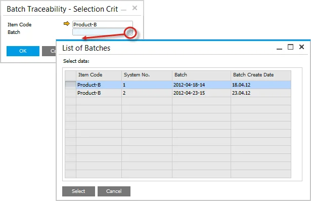 Selection Criteria 2