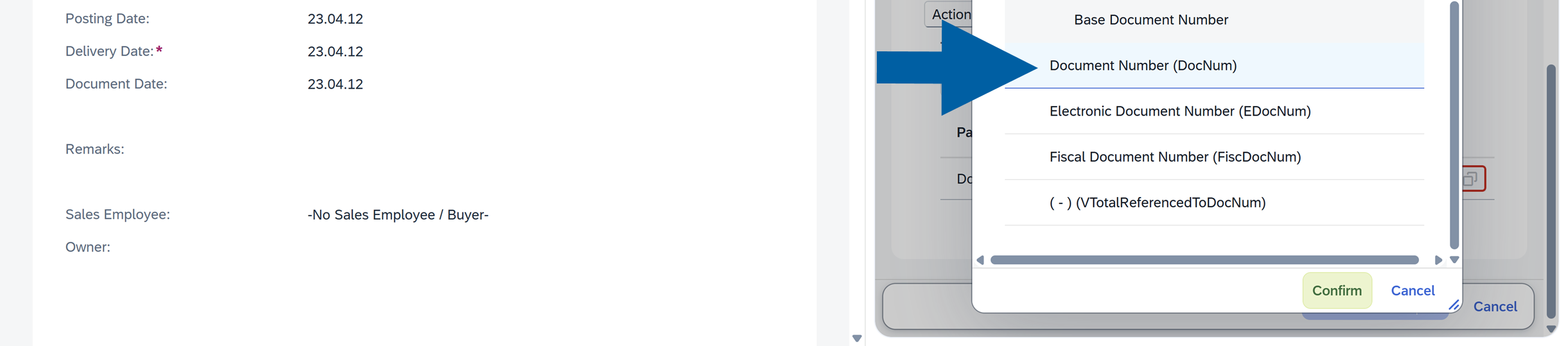 a screen showing navigation to smart actions tab in computec webup manager
