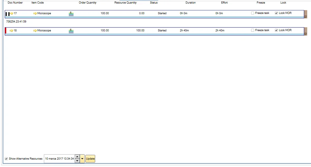 Tasks Scheduling Board