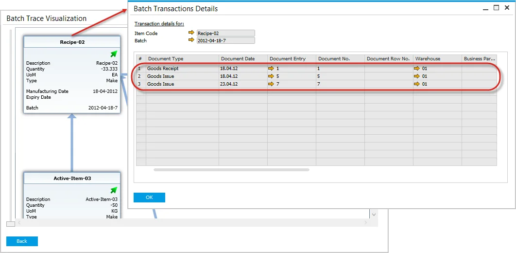 Transactions Details