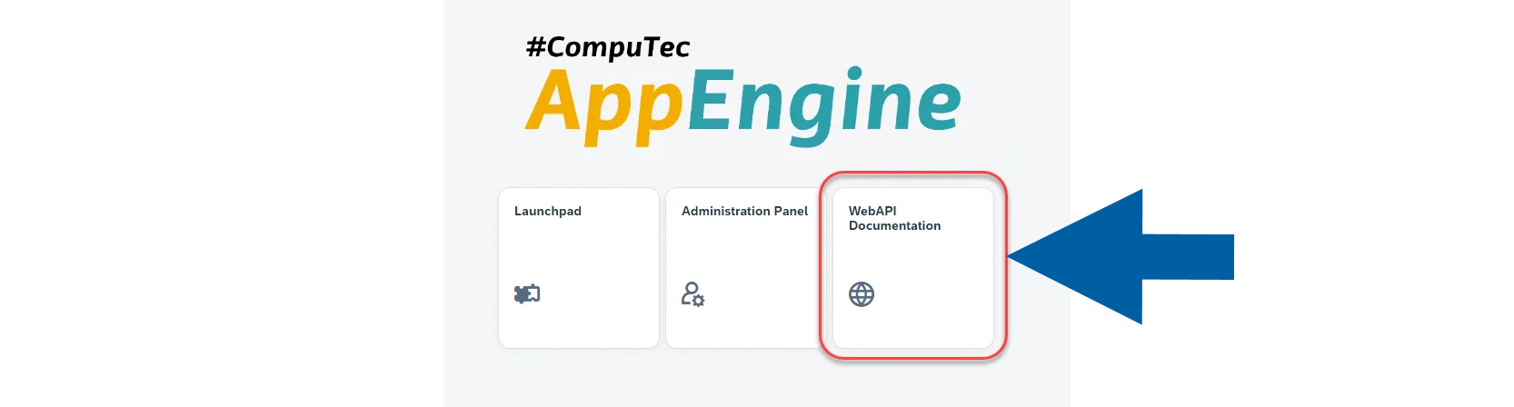 screen showing entering WebAPI documentation