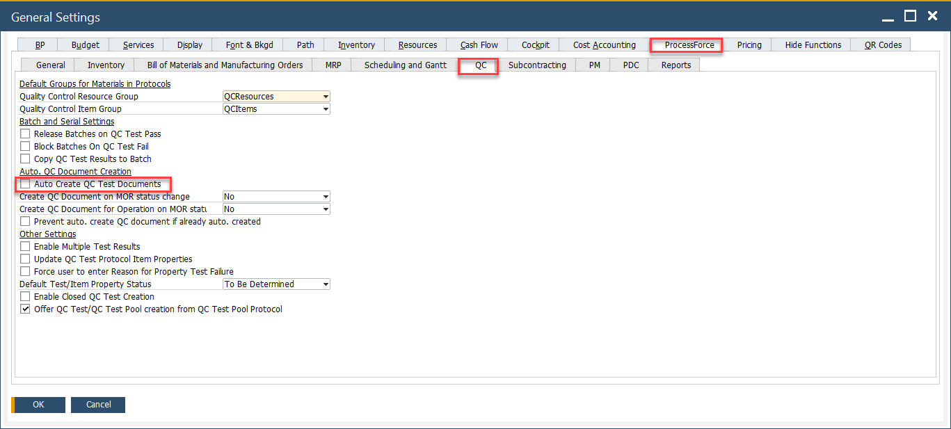Automatic Creation of Quality Control Documents