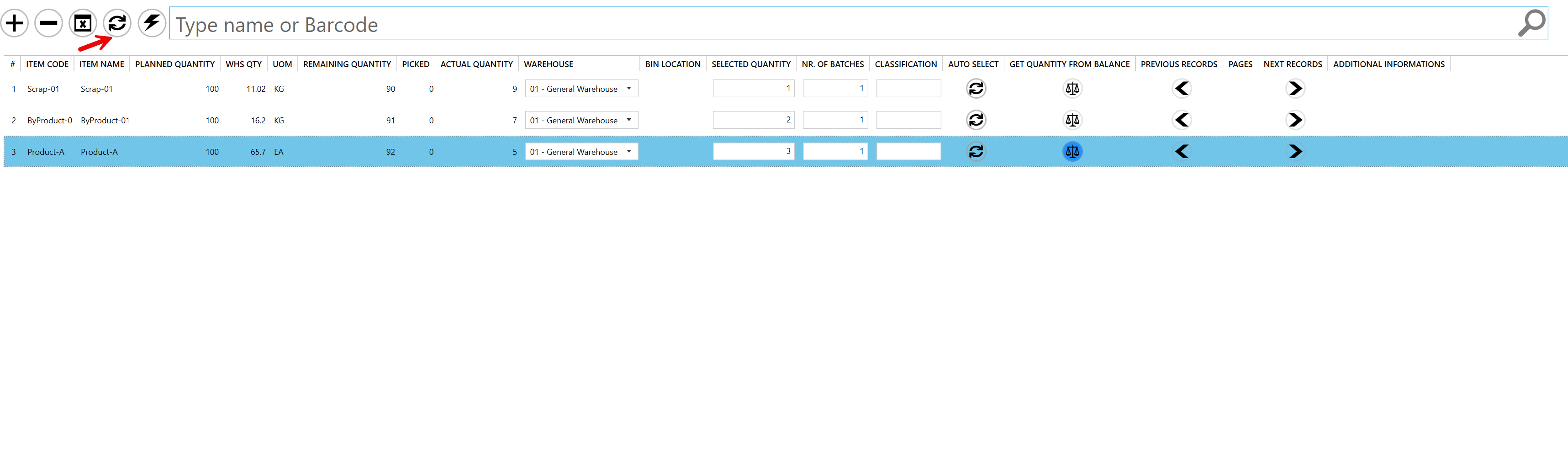 Auto All Select