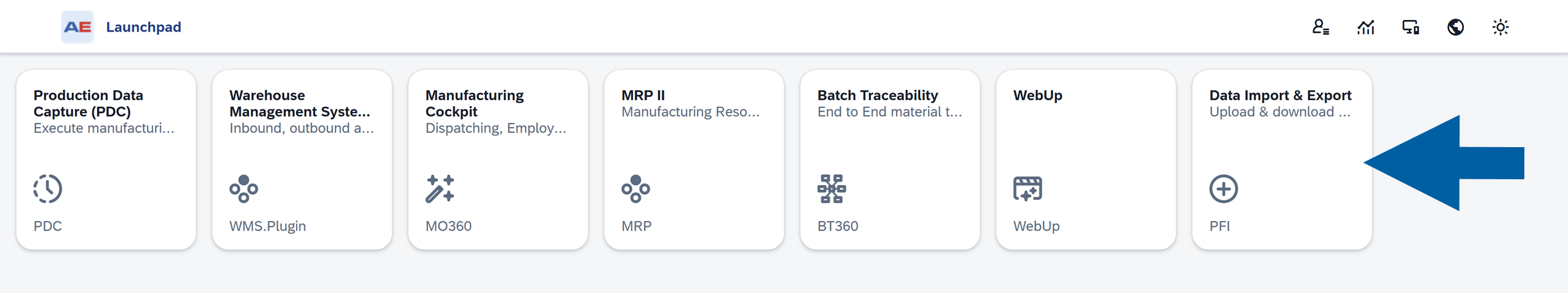 screen showing logging in