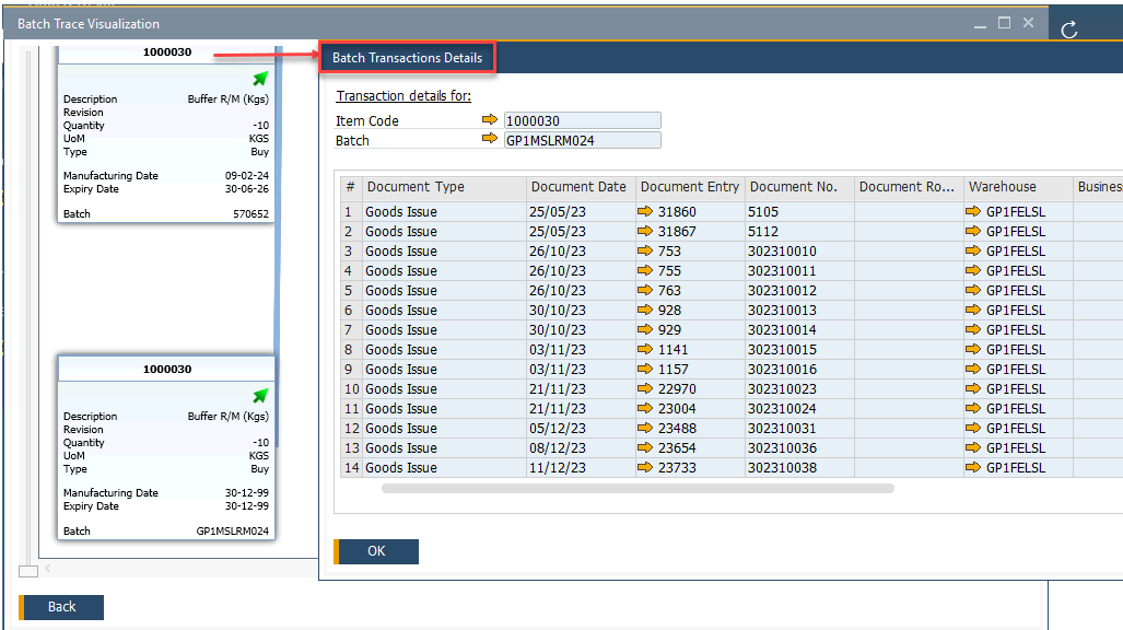 Transactions Details